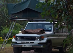 4x4 Camping Gear, Roof Top tent Rental, Bush Camping Uganda
